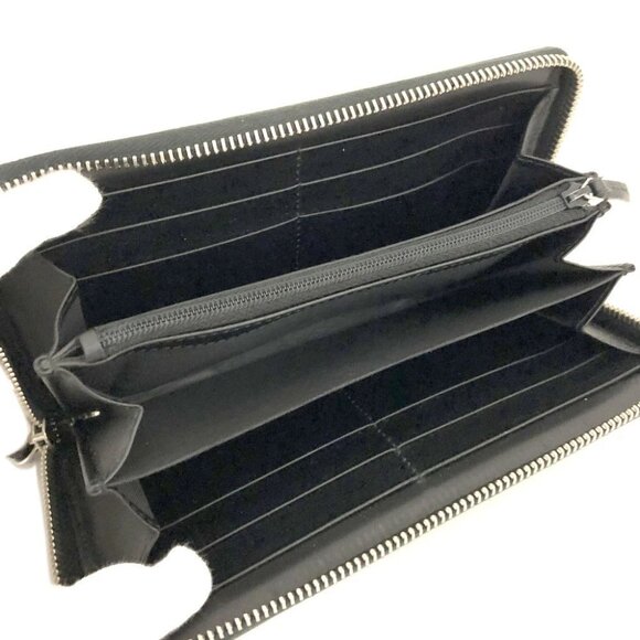 GUCCI GG Supreme Tiger Print PVC Zip Around Long Wallet Black/1BG5451 - Picture 5 of 8